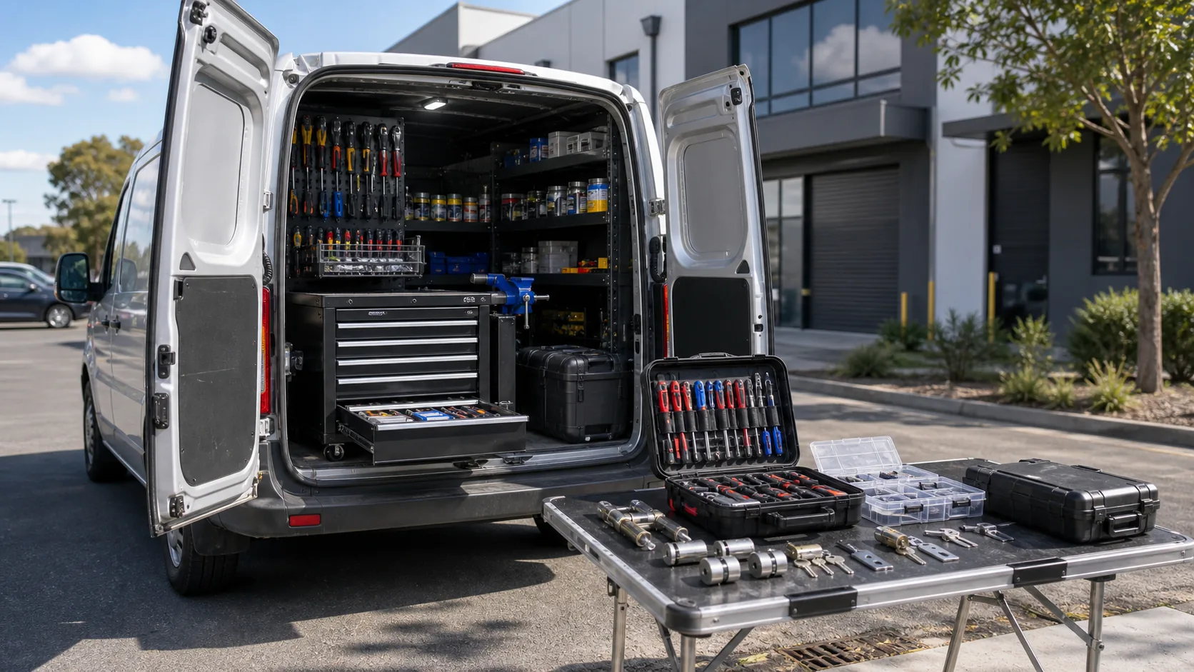 Local locksmith tools for Hallam service