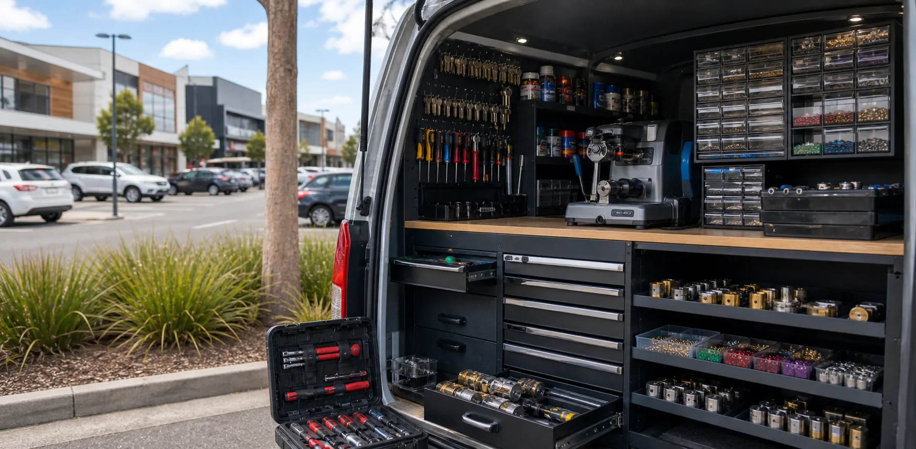 Local locksmith tools for Springvale South service